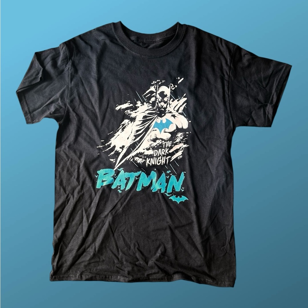 Batman The Dark Knight Black Graphic T-Shirt
